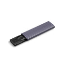 NETAC WH51 M.2 NVMe/SATA to TypeC USB 3.1 Gen2 Aluminum External SSD Enclosure NT07WH51-32C2