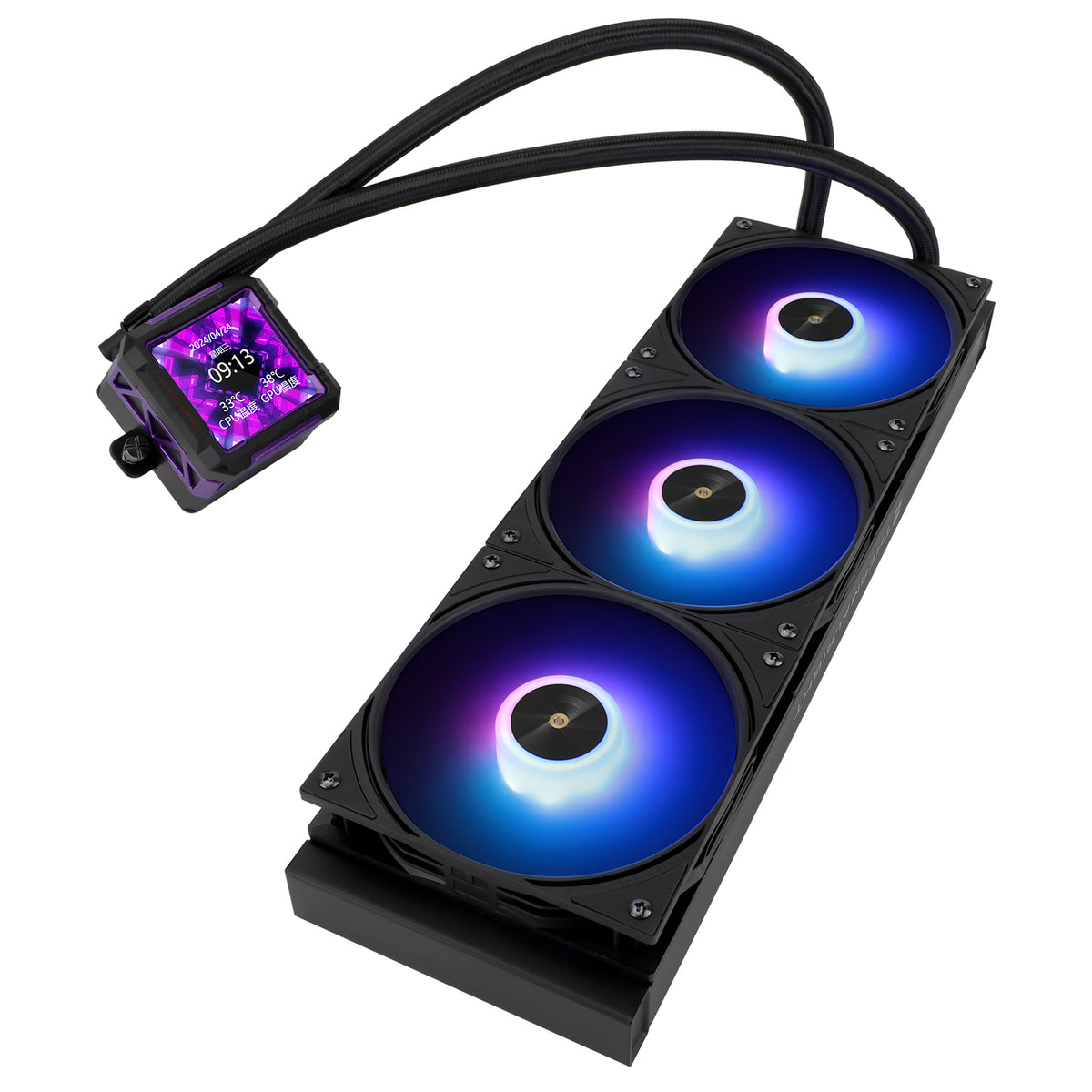 PC用ファン・クーラー Thermalright frozen warframe 360 Frozen Warframe 360 BLACK ARGB – Thermalright