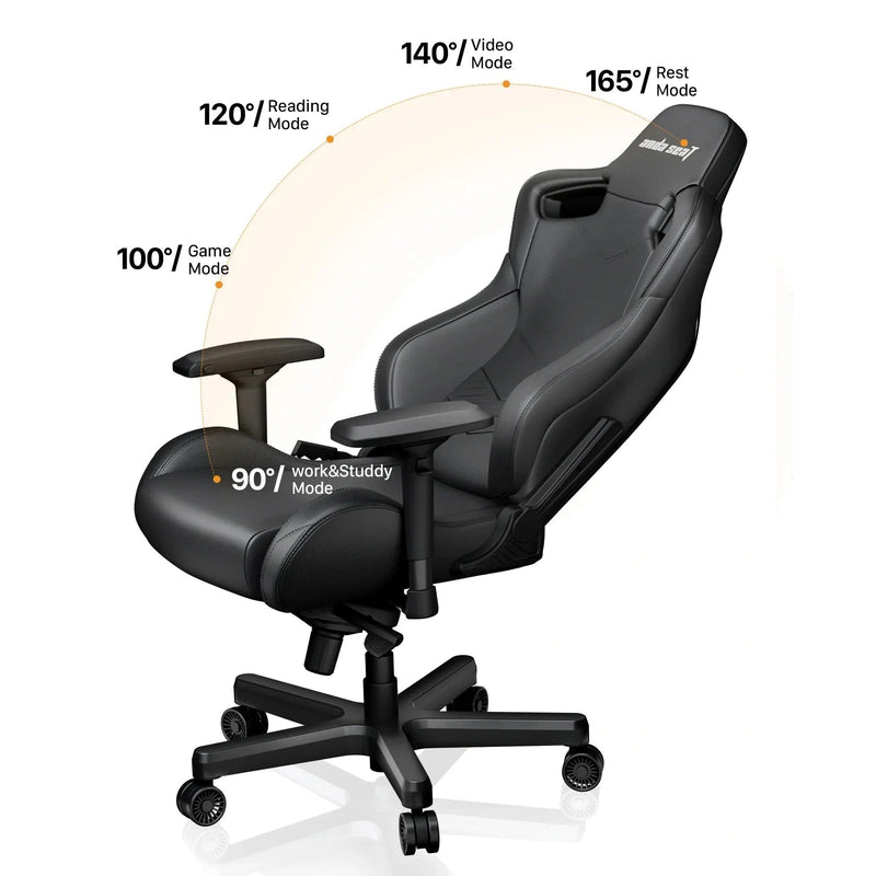 Anda Seat Dark Knight AD12XL-DARK 人體工學電競椅 (代理直送)