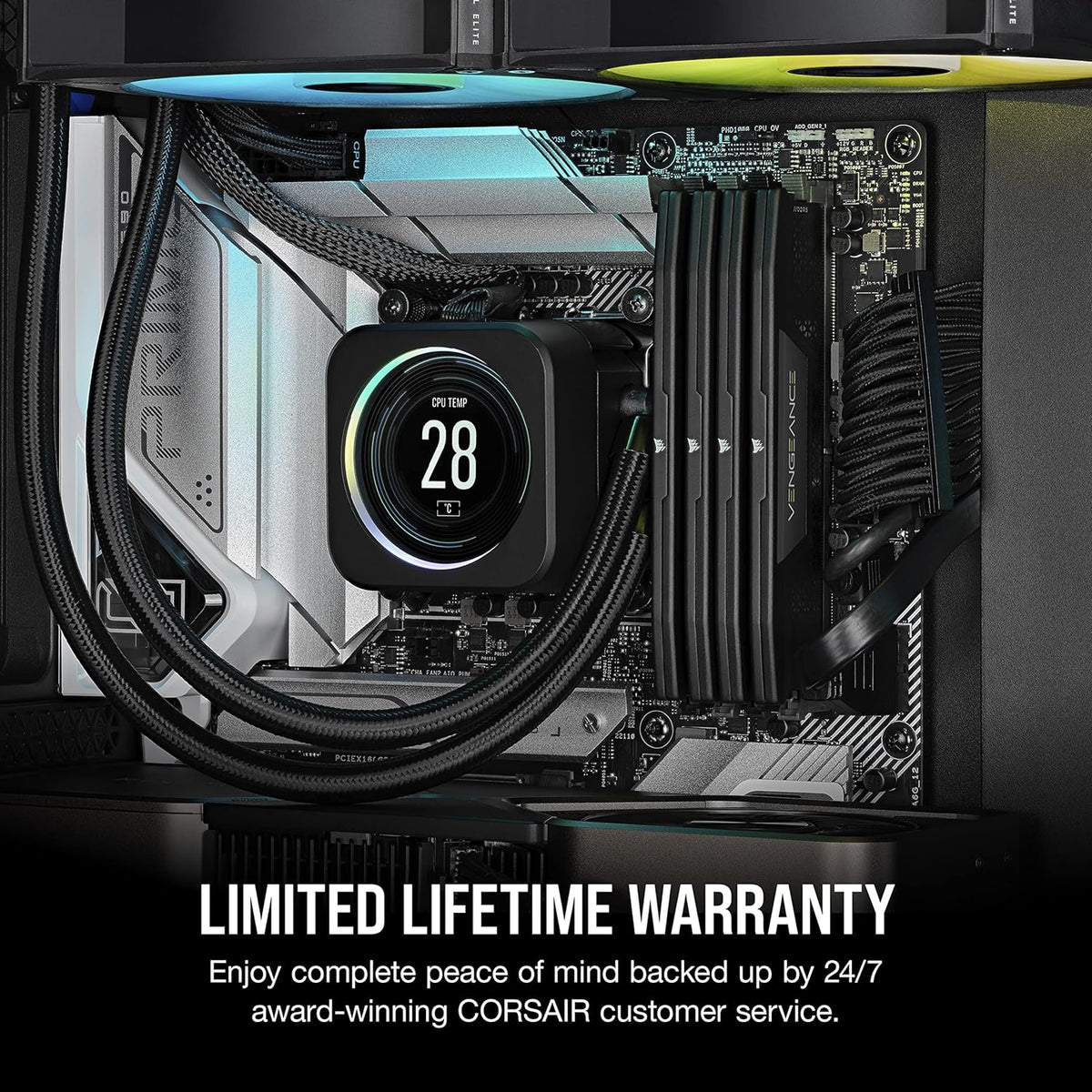 CORSAIR 32GB Kit (2x16GB) VENGEANCE CMK32GX5M2B5600Z36 DDR5 5600MHz Me