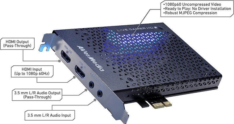 AVer Aver-Gamer-HD-II FullHD Capture Card (GC570)