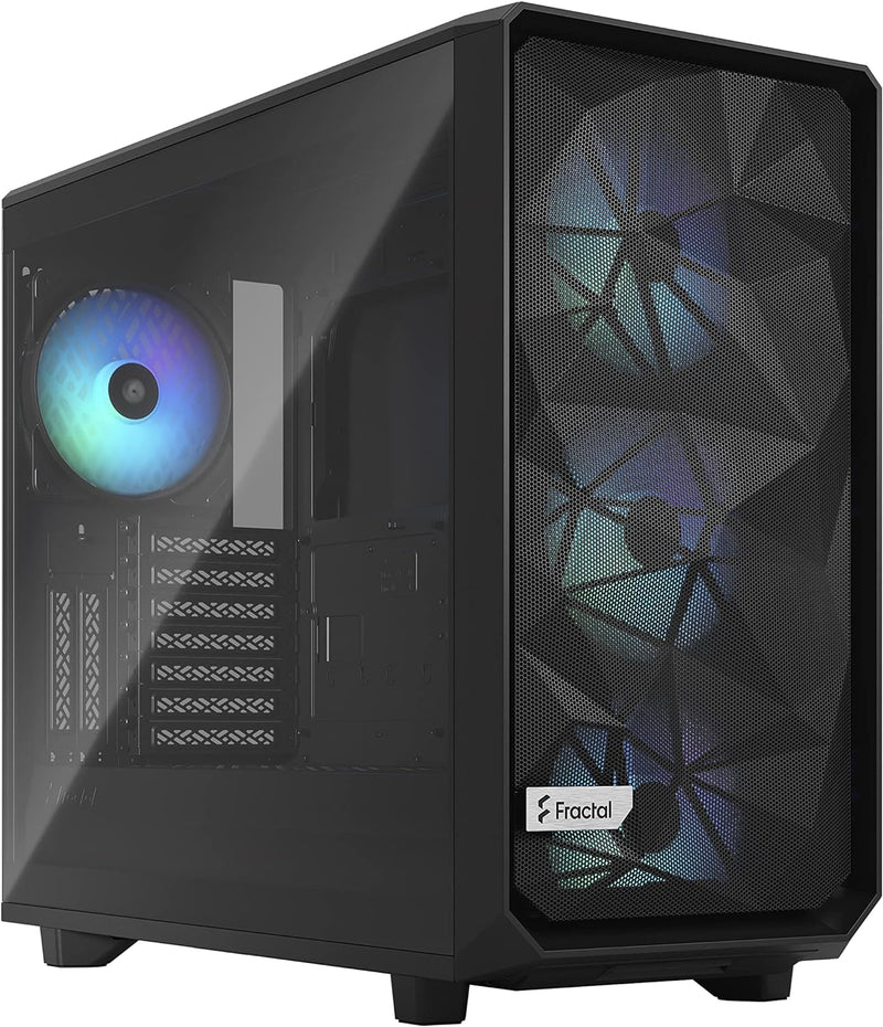 Free Shipping! Fractal Design Meshify 2 XL Black ATX Flexible Dark Tinted Tempered Glass Window Full Tower Computer Case Free Shipping! Fractal Design Meshify 2 XL Black ATX Flexible Dark Tinted Tempered Glass Window Full Tower Computer Case