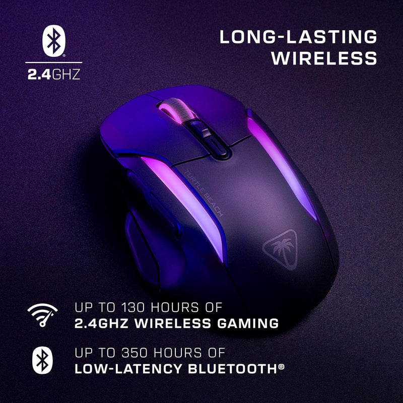 Turtle Beach Kone II Air 光學微動無線遊戲滑鼠 - Black 黑色 (ME-TK2ABK)