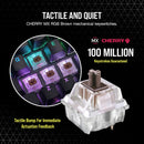 CORSAIR K70 RGB PRO Mechanical Gaming Keyboard with PBT DOUBLE SHOT PRO Keycaps - CHERRY® MX Brown CH-9109412-NA