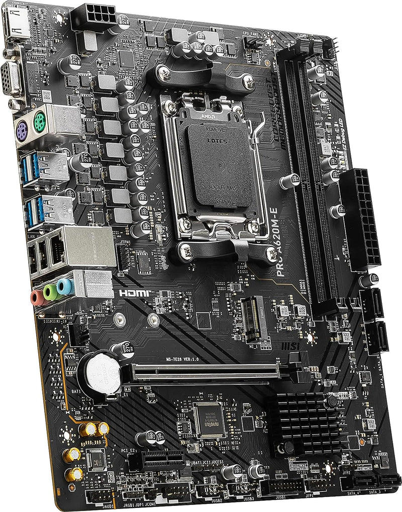 MSI PRO A620M-E DDR5,Socket AM5 mATX Motherboard