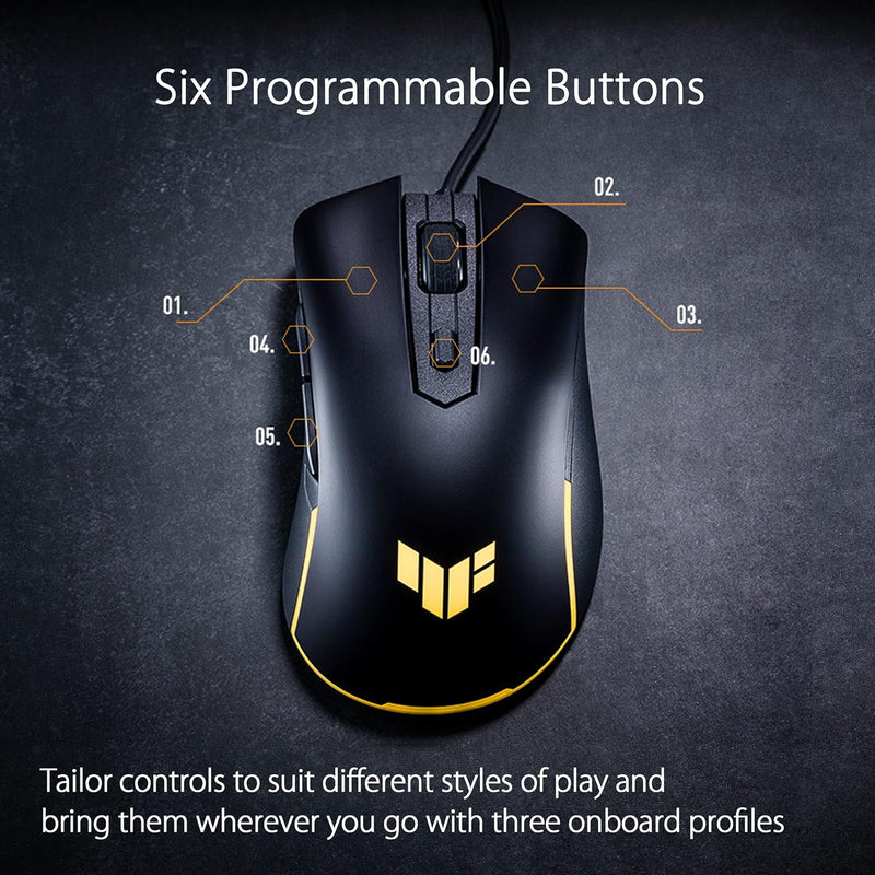 ASUS TUF Gaming M3 Gen II 59g ultra-lightweight 8000dpi wired gaming mouse