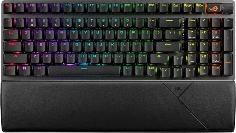 ASUS 華碩 ROG Strix Scope II 96 Wireless (黑色)無線機械式鍵盤 (Snow軸)(90MP037A-BKUA00)