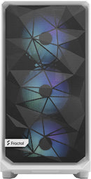 Fractal Design Meshify 2 RGB WHITE LIGHT Tempered Glass ATX Case FD-C-MES2A-08