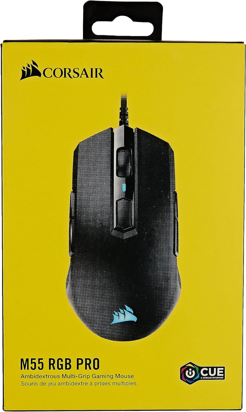 Corsair M55 RGB PRO Ambidextrous Multi-Grip Gaming Mouse CH-9308011-AP 