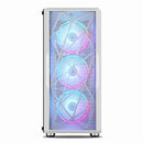 ABKO Suitmaster 322S White Tempered Glass ATX Computer Case