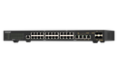 QNAP QSW-M2130P-2C2S26T 30 Ports 10GbE SFP+ x 2 | 10GbE BASE-T (RJ45) x 2 | 10GbE SFP+/RJ45 Combo Ports x 2 | 2.5GbE (RJ45) x 24 L2 Web Managed Switch