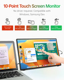 Intehill 便攜式顯示器 U16ZT 16" 3072x1920 3K 60Hz 16:10 IPS Touch 觸控式螢幕 MO-IU16ZT