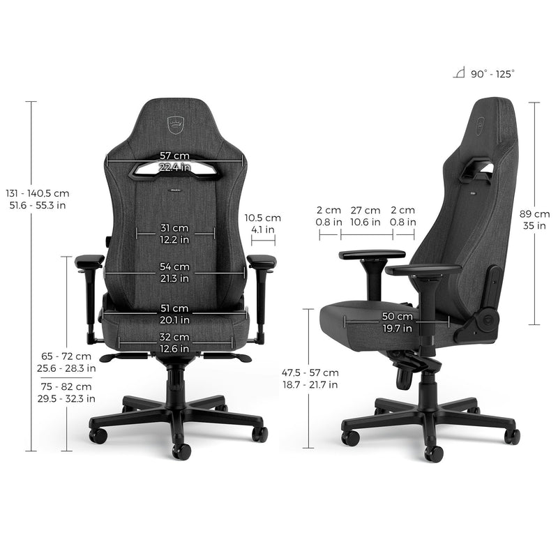 noblechairs HERO ST TX ANTHRACITE人體工學高背電競椅 (包送貨及安裝)