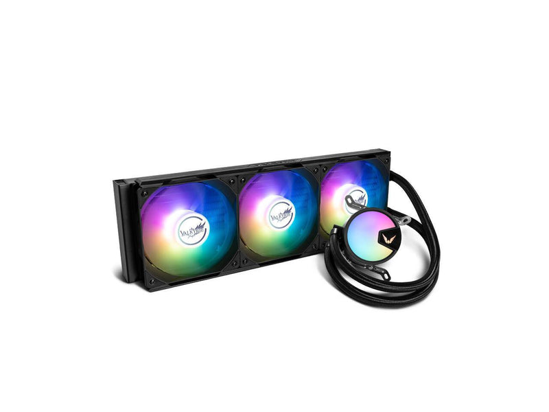 VALKYRIE A360 BLACK 黑色 ARGB 360mm Liquid CPU Cooler