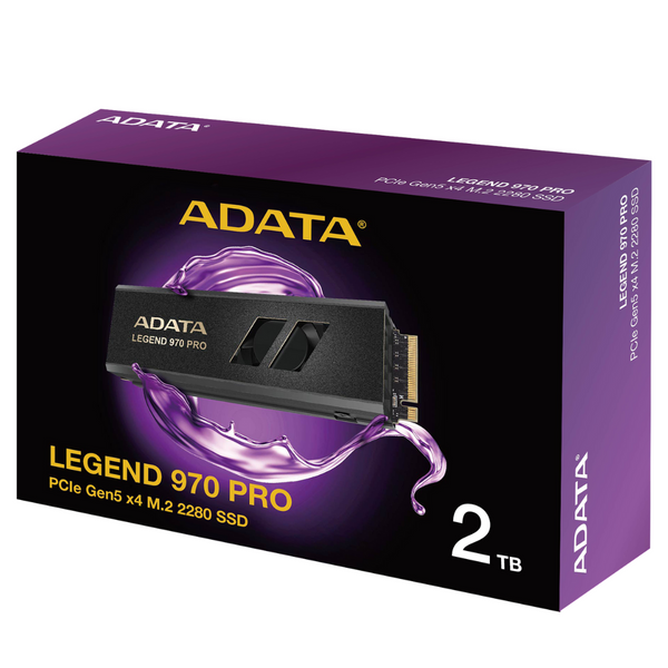 ADATA 2TB LEGEND 970 Pro SLEG-970P-2TCI M.2 NVMe PCIe 5.0 x4 SSD (HD-L970P2T) 
