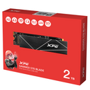 ADATA 2TB XPG GAMMIX S70 BLADE AGAMMIXS70B-2T-CS M.2 2280 PCIe Gen4 x4 SSD (HD-S70B2T)