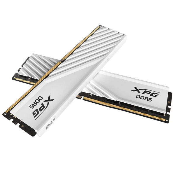 ADATA 32GB Kit (2x16GB) XPG LANCER BLADE White 白色 AX5U6000C3616G-DTLABWH DDR5 6000MHz CL36 Memory AMD EXPO & Intel XMP 3.0 (RM-LBD632W)