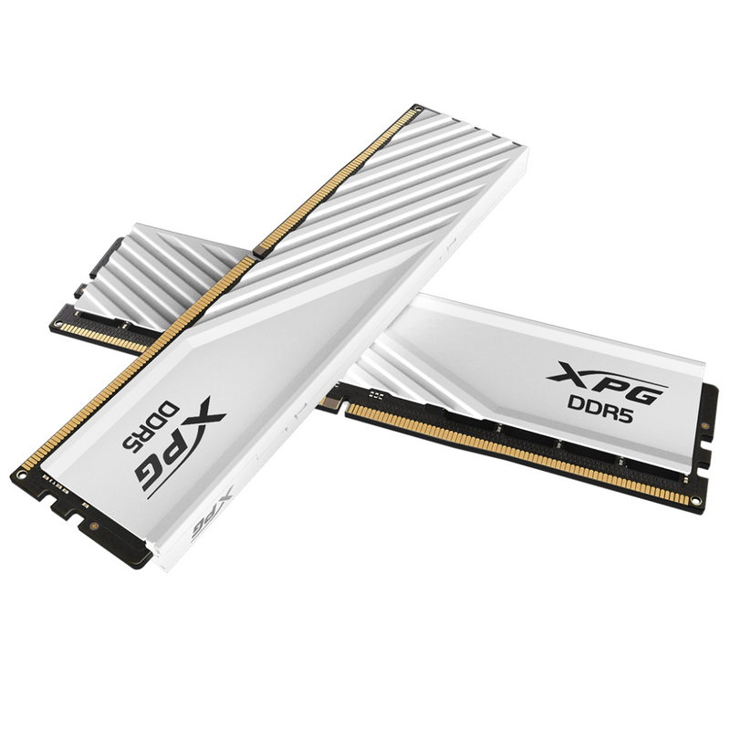 ADATA 32GB Kit (2x16GB) XPG LANCER BLADE White 白色 AX5U6000C3616G-DTLABWH DDR5 6000MHz CL36 Memory AMD EXPO & Intel XMP 3.0 (RM-LBD632W)