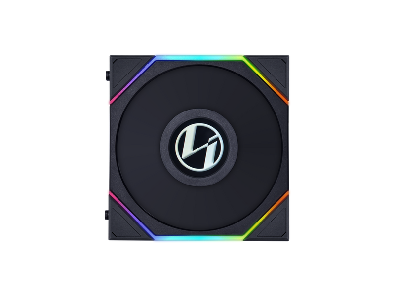 LIAN LI UNI FAN TL 120 LCD 120mm Reverse Blade 3 in 1 Case Fan UF-12RTLLCD3B