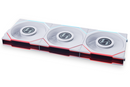 LIAN LI UNI FAN TL 120 LCD WHITE 120mm Reverse Blade 反葉 3 in 1 Case Fan UF-12RTLLCD3W