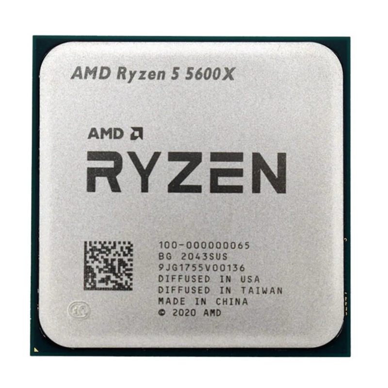 AMD Ryzen 5 5600X Tray Processor 6C 12T AM4 Socket 香港行貨.3年保養