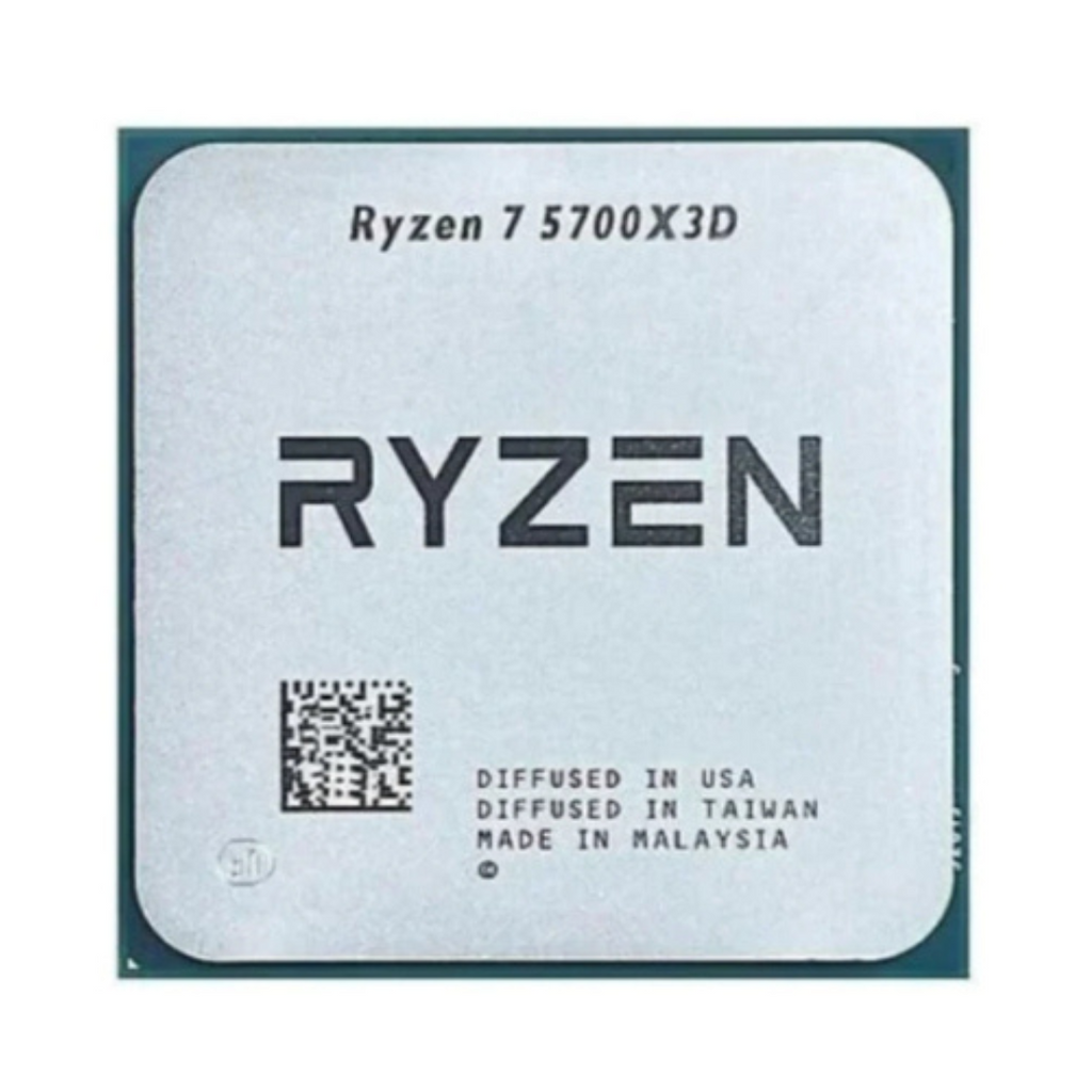 AMD Ryzen 7 5700X3D Tray Processor 8C 16T AM4 Socket 香港