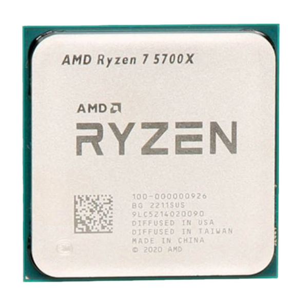 AMD Ryzen 7 5700X Tray Processor 8C 16T AM4 Socket