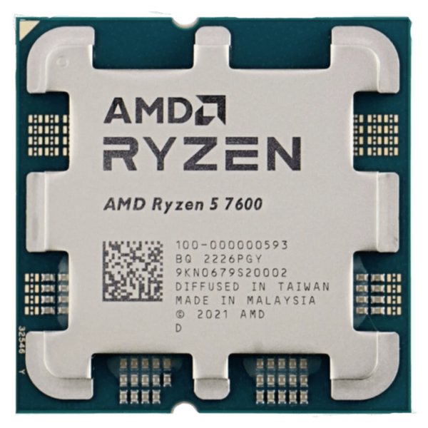 AMD Ryzen 5 7600 Tray Processor 6C 12T Socket AM5 香港代理.3年保養