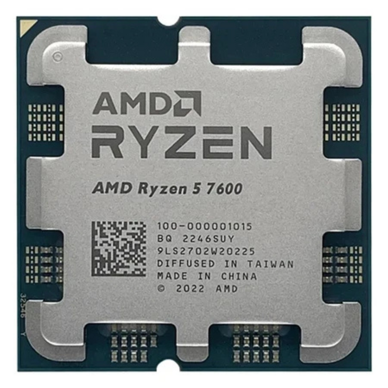 AMD Ryzen 5 7600 Tray Processor 6C 12T Socket AM5 香港代理.3年保養