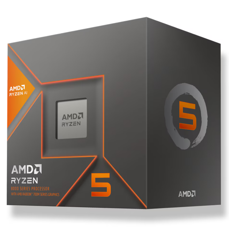 AMD Ryzen 5 8600G Processor 6C 12T Socket AM5 