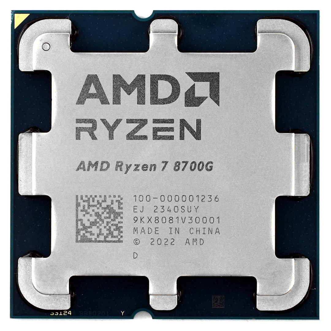 AMD Ryzen 7 8700G Tray Processor 8C 16T Socket AM5 香港行貨.3年保養