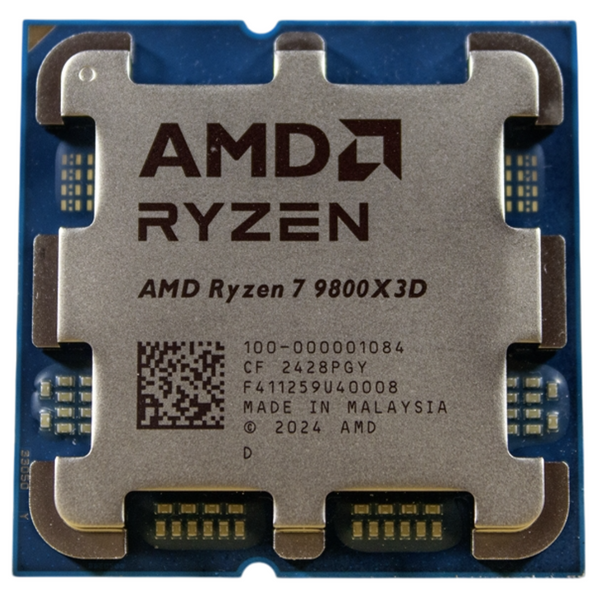 AMD Ryzen 7 9800X3D Tray Processor 8C 16T Socket AM5 香港代理.3年保養