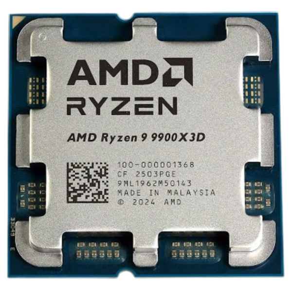 AMD Ryzen 9 9900X3D Tray Processor 12C 24T Socket AM5 香港代理.3年保養