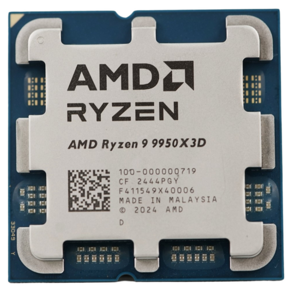 AMD Ryzen 9 9950X3D Tray Processor 16C 32T Socket AM5 香港代理.3年保養