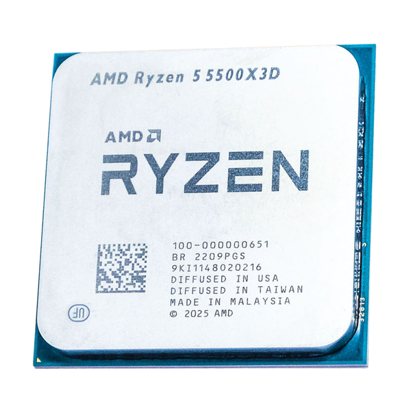 AMD Ryzen 5 5500X3D Tray Processor 6C 12T AM4 Socket (CP-AT55X3D