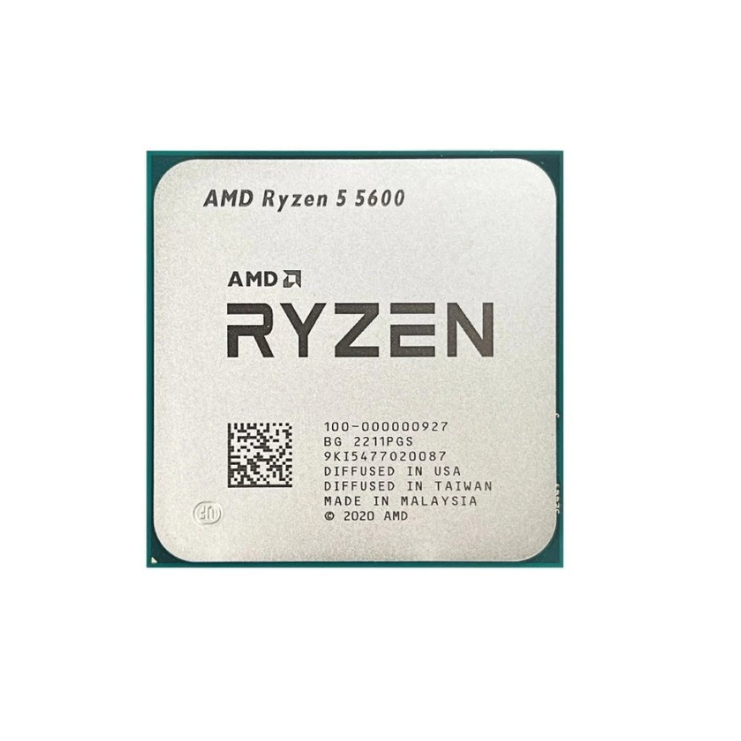 AMD Ryzen 5 5600 Tray Processor 6C 12T AM4 Socket Hong Kong licensed. 3 years warranty