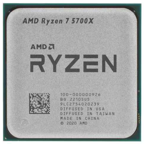 AMD Ryzen 7 5700X Tray Processor 8C 16T AM4 Socket 香港行貨.3年保養