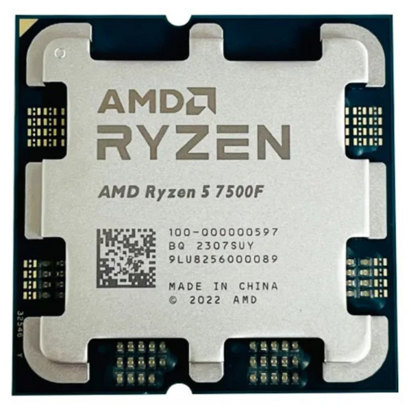 AMD Ryzen 5 7500F Tray Processor 6C 12T Socket AM5 licensed in Hong Kong. 3 years warranty 
