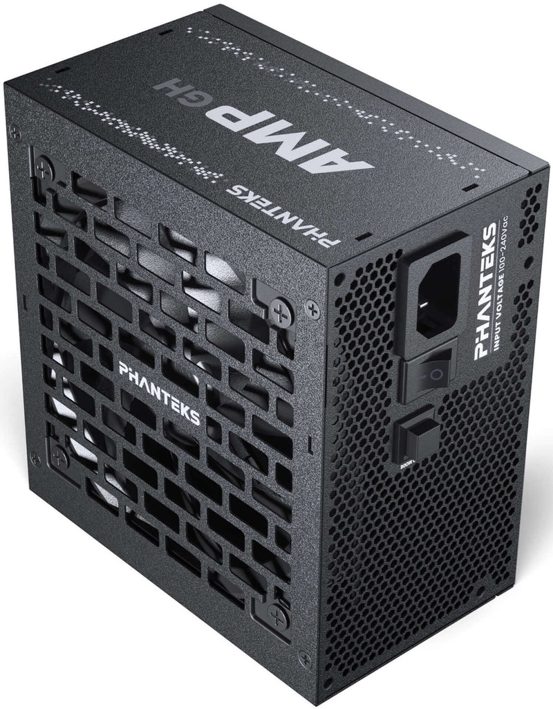 Phanteks AMP GH 850W ATX3.1 PCIe 5.1 80 Plus Gold Full Modular Power Supply - BLACK (PH-P850GH_BK01)