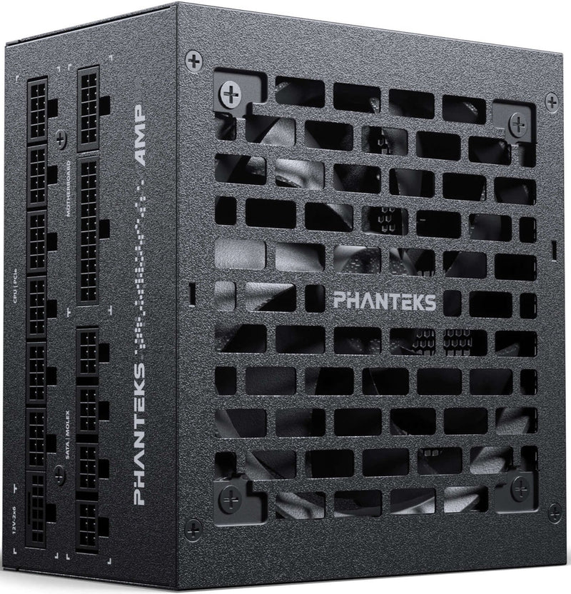 Phanteks AMP GH 850W ATX3.1 PCIe 5.1 80 Plus Gold Full Modular Power Supply - BLACK (PH-P850GH_BK01)
