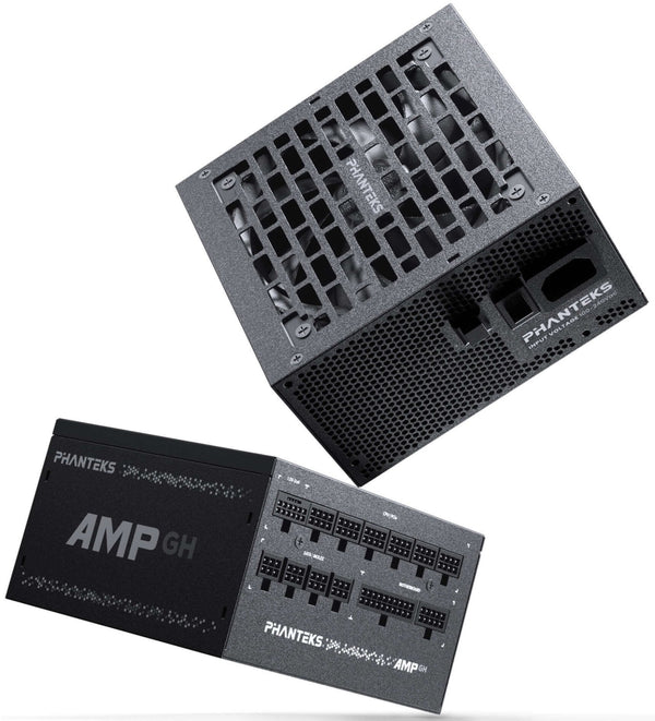 Phanteks AMP GH 1000W ATX3.1 PCIe 5.1 80 Plus Platinum Full Modular Power Supply - BLACK (PH-P1000GH_BK01) 