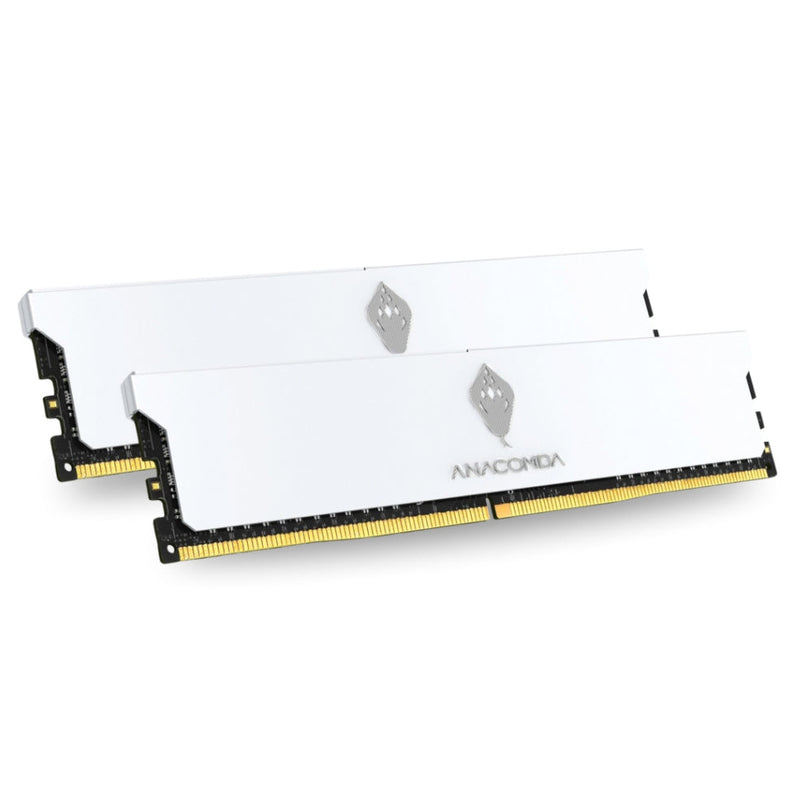 ANACOMDA 32GB Kit (2x16GB) KingSnake DDR5 6000MHz White 白色 (ANA-KS-D5600032G-U-DIMM-WH)