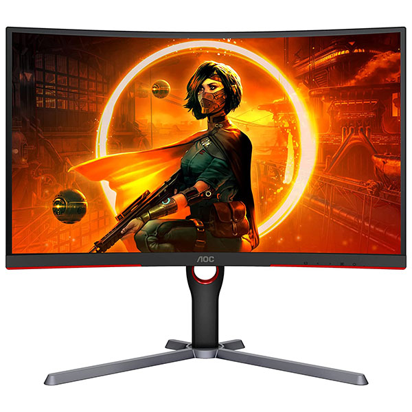 AOC 27" CQ27G3S 165Hz 2K QHD VA (16:9) Curved Gaming Monitor