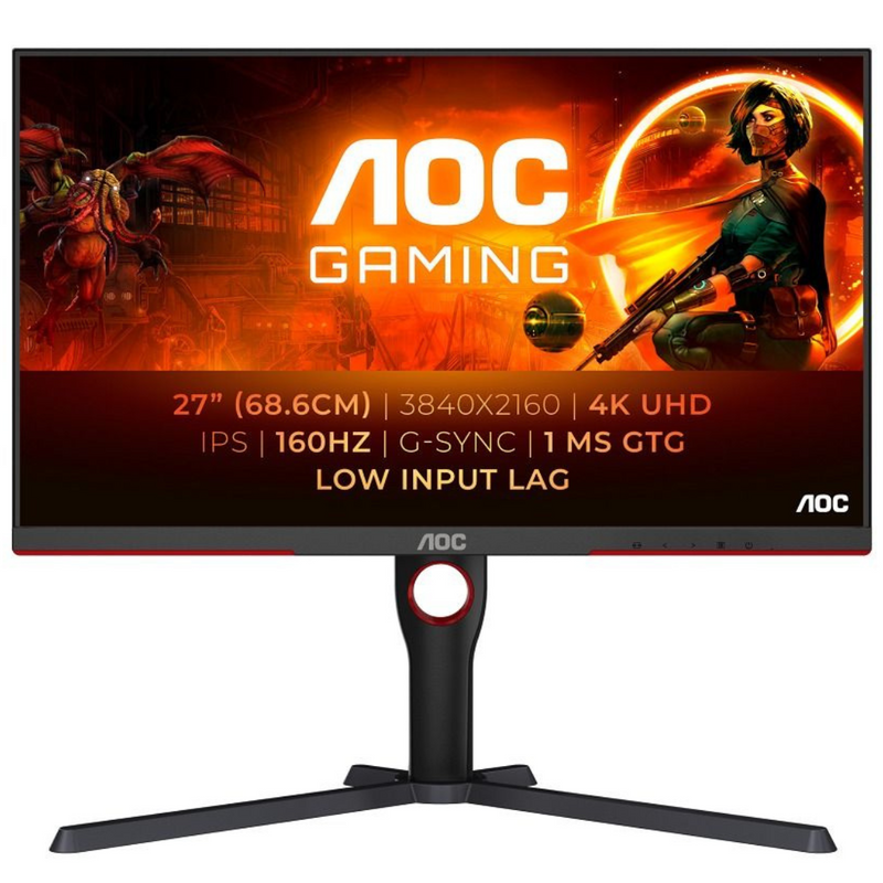 [Good deal] AOC 27" U27G3XM 160Hz 4K UHD 576 partition Mini LED (16:9) Gaming monitor (HDMI2.1) - 5 years warranty 