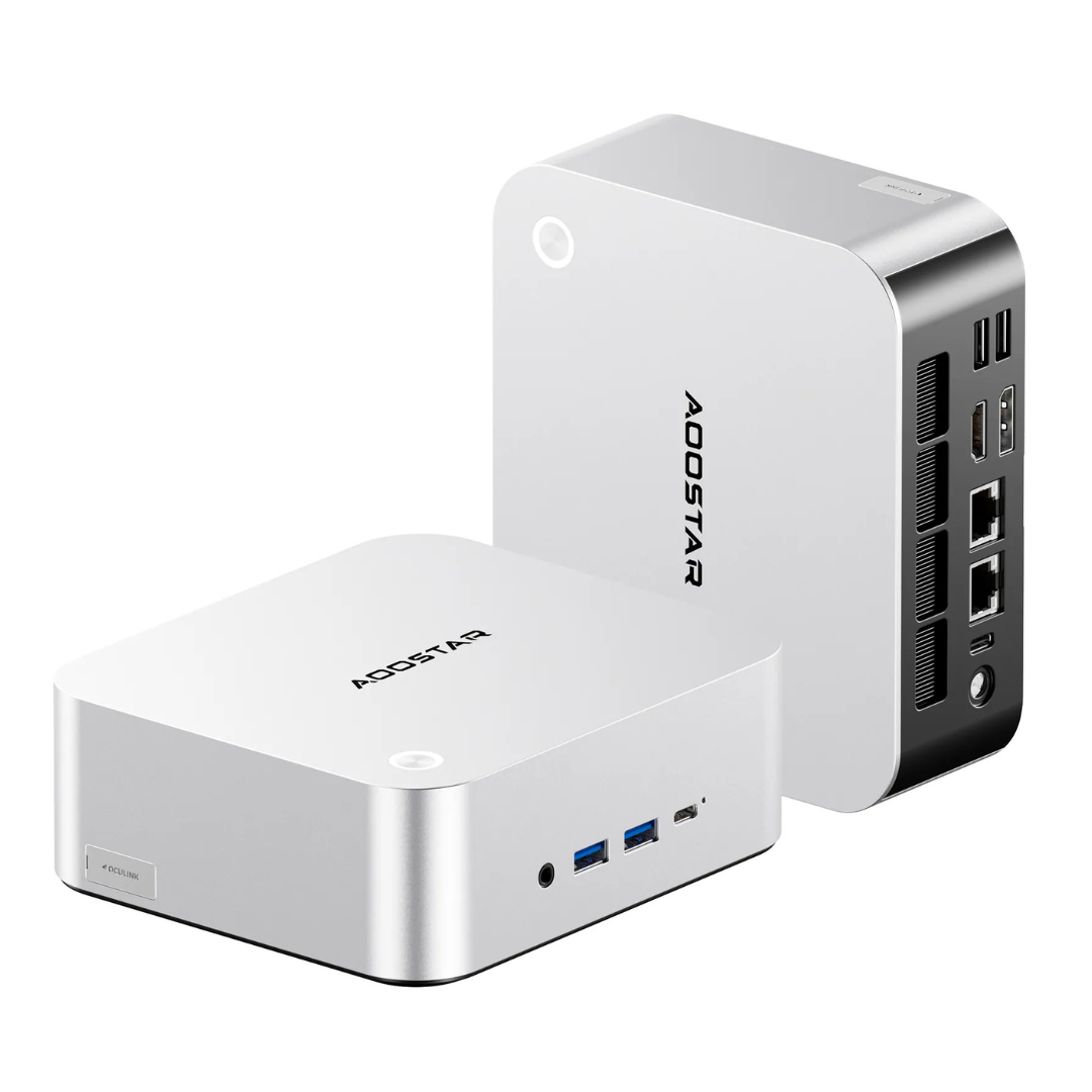 AOOSTAR MACO (24G+1T SYSTEM) Mini PC (AMD Ryzen 7 255 / 24GB LPDDR5 Ra