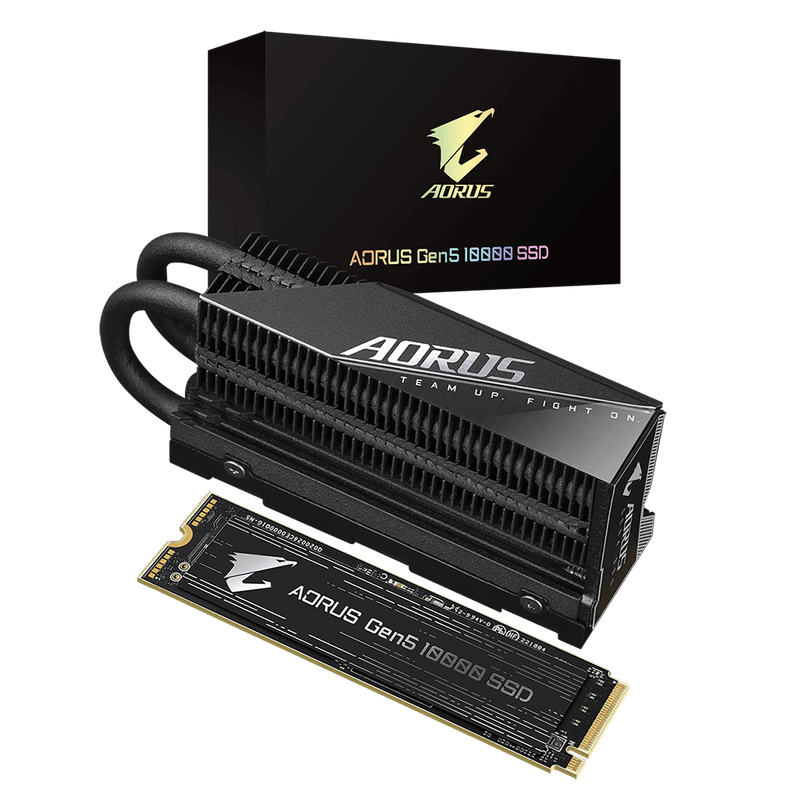 GIGABYTE 2TB AORUS Gen5 10000 GP-AG510K2TB M.2 2280 PCI-Express 5.0 x4 SSD