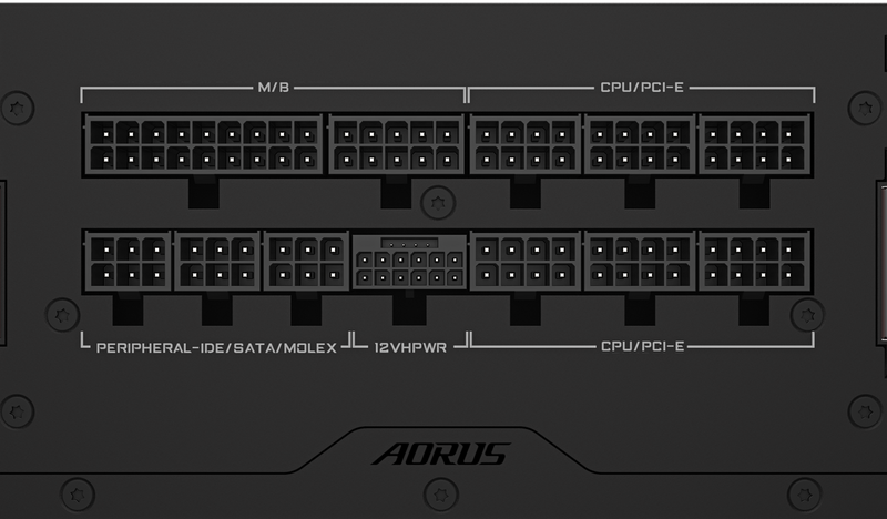 GIGABYTE 1000W AORUS ELITE P1000W 80+ Platinum Modular PCIe 5.0 Power Supply GP-AE1000PM PG5 