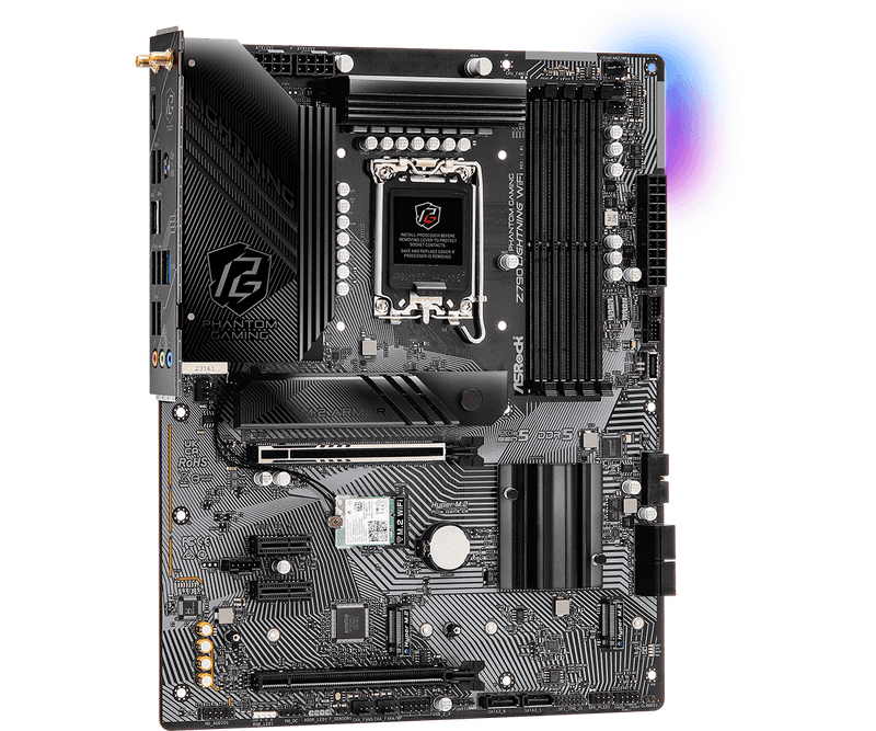 ASRock PHANTOM GAMING Z790 Lightning WiFi DDR5,LGA 1700 ATX Motherboard