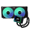 ASRock Challenger 240 Digital BLACK 黑色 3" Digital ARGB 240mm Liquid CPU Cooler (ASR-CHALLENGER-240-DIGITAL)