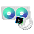 ASRock Challenger White 240 Digital 白色 3" Digital ARGB 240mm Liquid CPU Cooler (ASR-CHALLENGER-WHITE-240-DIGITAL)